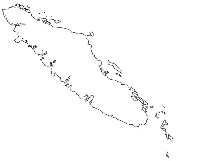 Map of Sunset Groupe's Vancouver Island service area